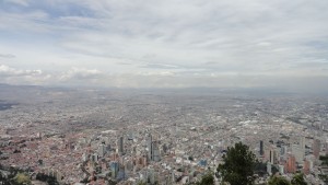 Bogota panorama centre